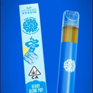 Berry Blow Pop Hybrid 2g THC Disposable Vape