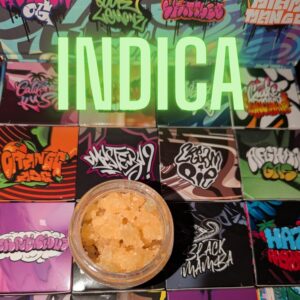 Indica Strain Live Resin Wax 1oz